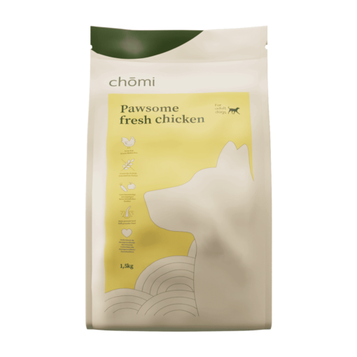 Chomi-Dog-Droogvoer-Pawsome-Chicken-Groot-1,5Kg