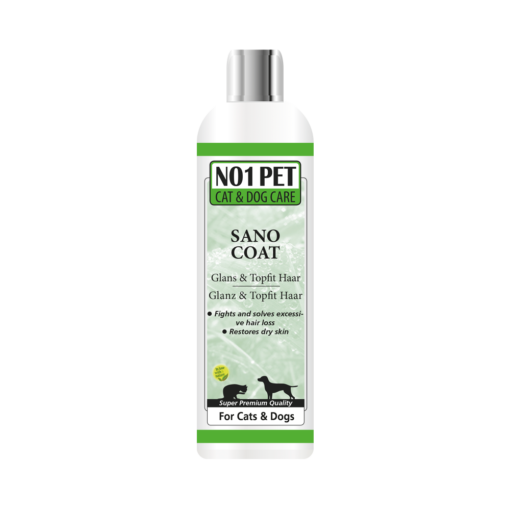 Sano Coat Glans & Topfit Haar - overmatig haaruitval - droge huid - 200ml