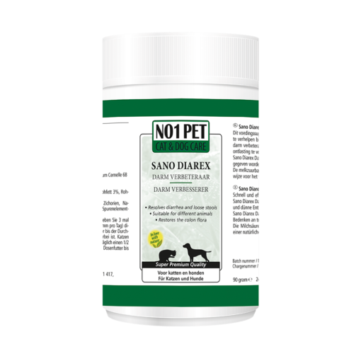 Sano-Diarex-Darm-Verbeteraar-Diaree-bij-honden-en-katten-dunne-ontlasting-75-gram