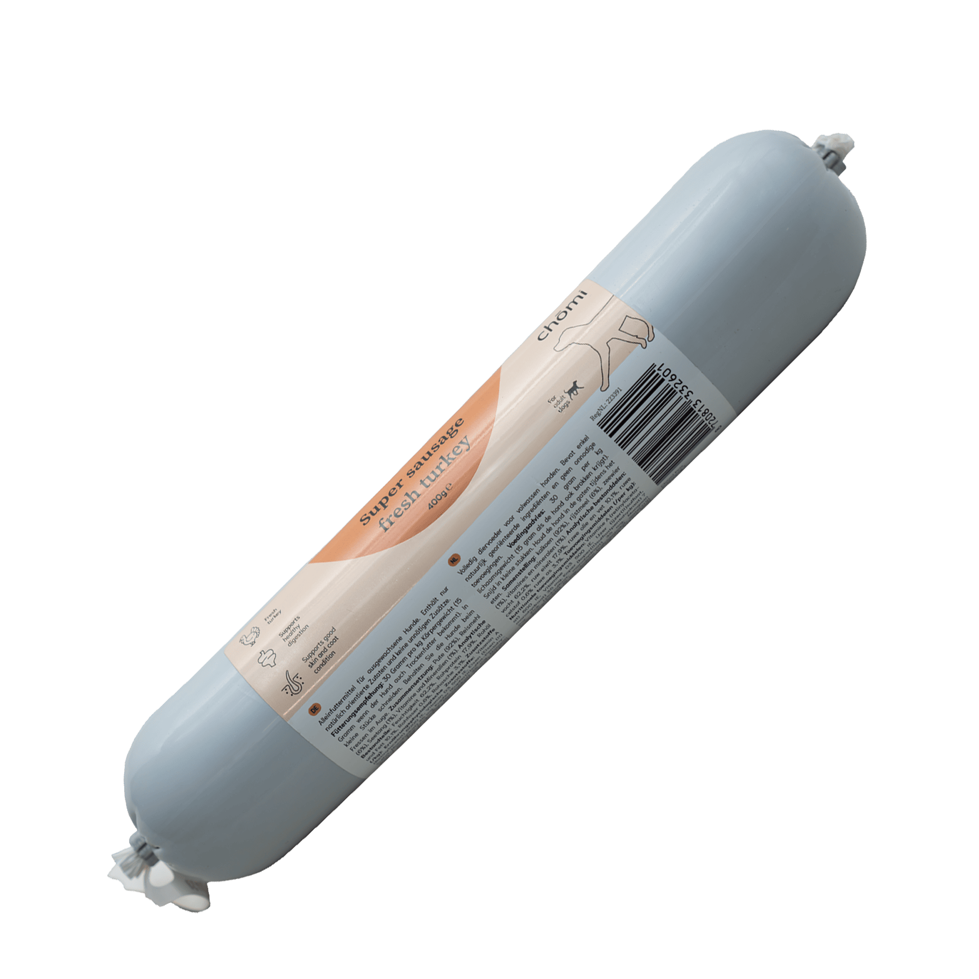 Honden worst super sausage fresh turkey 1 hondenworst sausage fresh turkey